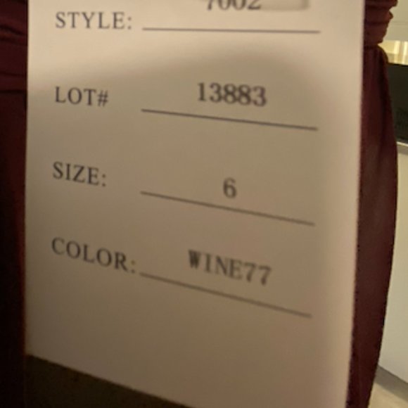 Unworn & Unaltered Bridesmaid Keyhole Dress -Bill Levkoff - Picture 5 of 5